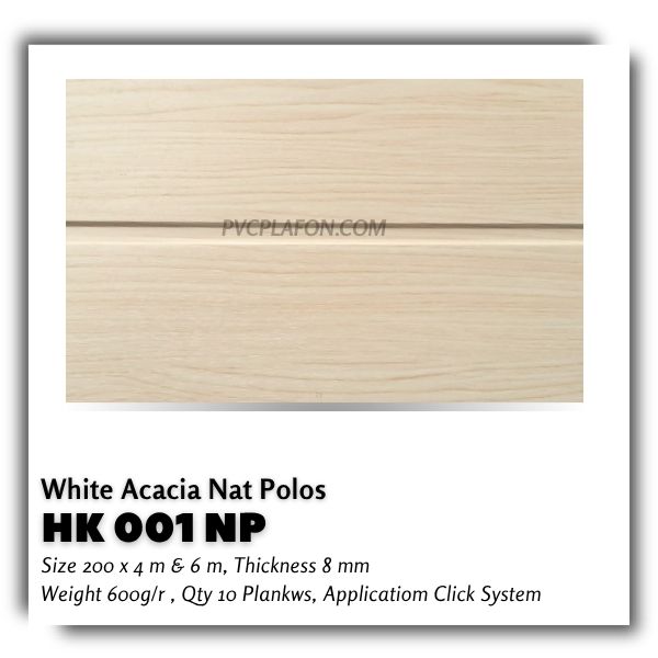 HK 001 NP - WHITE ACACIA NAT POLOS