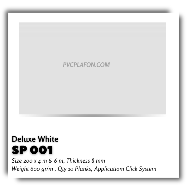 SP 001 - DELUXE WHITE