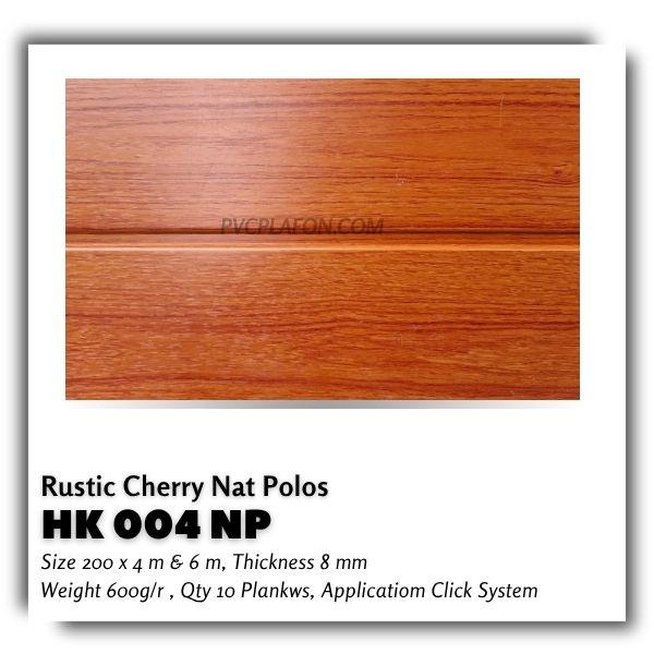 HK 004 NP - RUSTIC CHERRY NAT POLOS